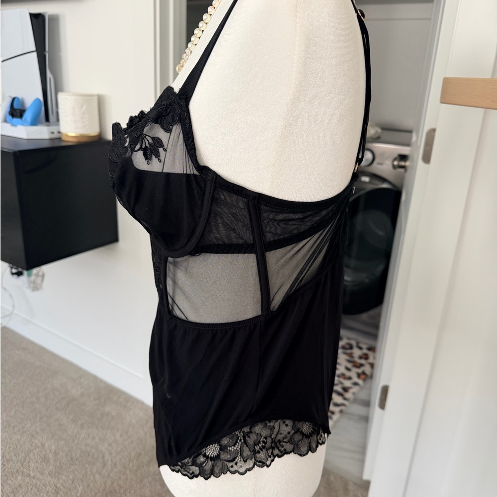 Etam Desinvolte Embroidered Underwire Bodysuit - Picture 5 of 11